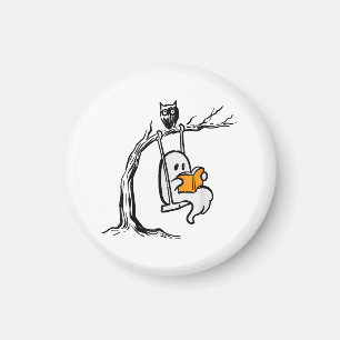 Imán Halloween Ghost Swing Reading