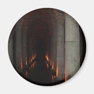 Imán Halloween gótico hasta el infierno