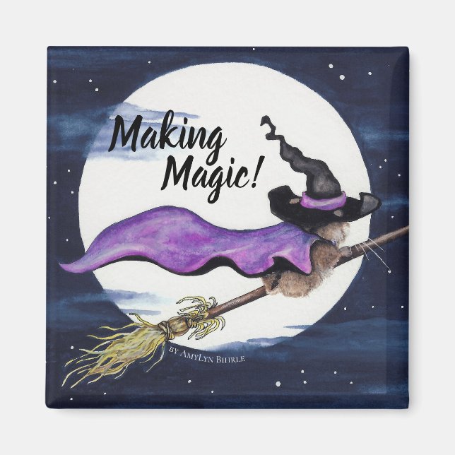 Imán Halloween Hamster Magnet de Bihrle (Frente)