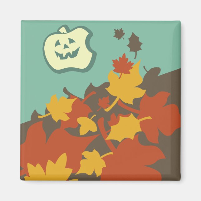 Imán Halloween Harvest (Frente)