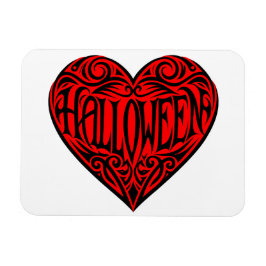 Imán Halloween Heart, Black Heart, Holiday