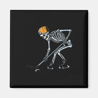 Imán Halloween Ice Hockey Skeleton Costume Boys Kids Yo