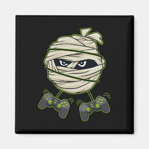 Imán Halloween Mummy Video Gamer Controla a niños