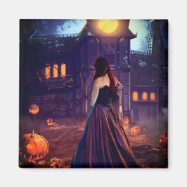 Imán Halloween Night