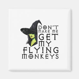 Imán Halloween No Me Hace Conseguir Monos Cos De Brujas