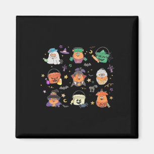Imán Halloween Nuggets Vintage Scary Chicken Nugget Lov