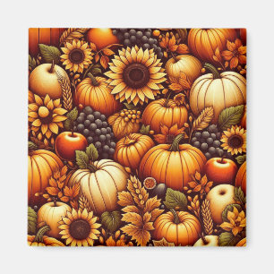 Imán Halloween/otoño/otoño/otoño/calabaza
