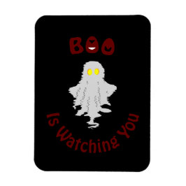 Imán Halloween Photo Magnet | Boo Te Está Vigilando