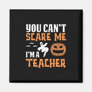 Imán Halloween Proud I Am A Teacher Birthday