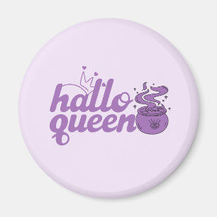 Imán Halloween, Reina de Halloween, Halloqueen, Retro