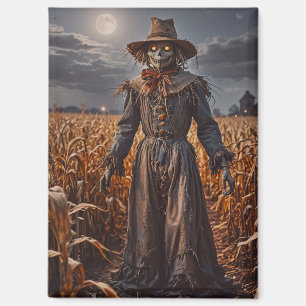 Imán Halloween Scarecrow Magnet
