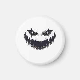 Imán Halloween Scary Evil Pumpkin Funny Pumpkin Head Cl