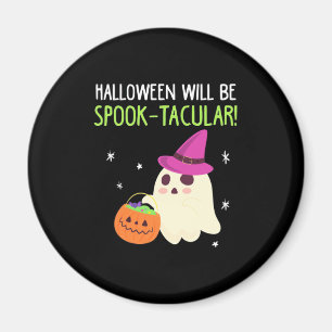 Imán Halloween Será Espalda