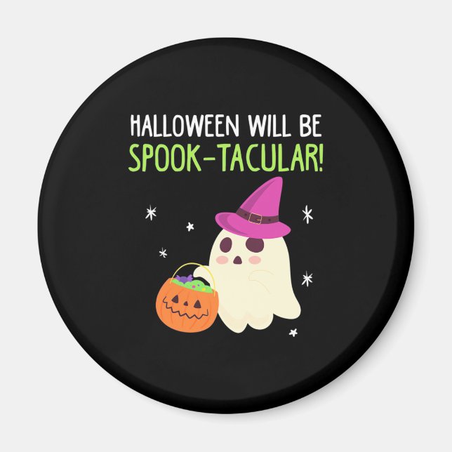 Imán Halloween Será Espalda (Frente)