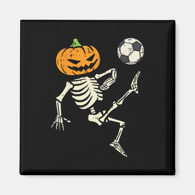 Imán Halloween Skeleton Football Costume Boy Kid (Frente)