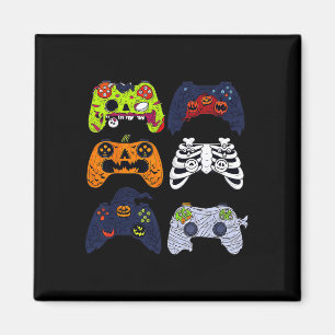 Imán Halloween Skeleton Gaming Controllers Zombie Mummy