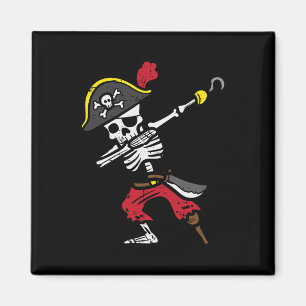 Imán Halloween Skeleton Pirate Dab Costume Boy Niños To