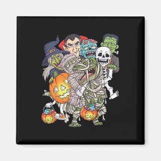Imán Halloween Skeleton Zombie Rimmy T Rex Funny