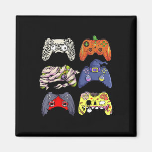 Imán Halloween Skeleton Zombie Witch Controller Mummy B