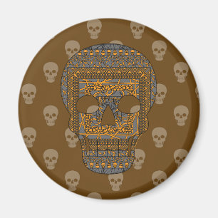 Imán Halloween Skull Magnet