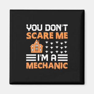 Imán Halloween Soy Un Cumpleaños Mecánico