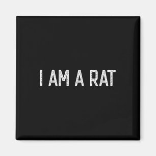 Imán Halloween Soy Una Rata Divertida Ratas Que Me Enam