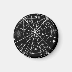 Imán Halloween Spider Web