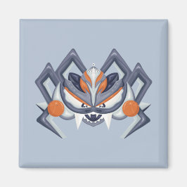 Imán Halloween Spooky Spider / Rey de Calabaza