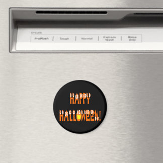 Imán Halloween Squash Text