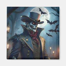 Imán Halloween Steampunk Sureño Gótico Zombie