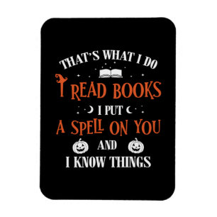 Imán Halloween Te Escribí Y Leí Libros Cumpleaños