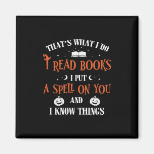 Imán Halloween Te Escribí Y Leí Libros Cumpleaños