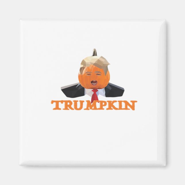 Imán Halloween Trumpkin (Frente)