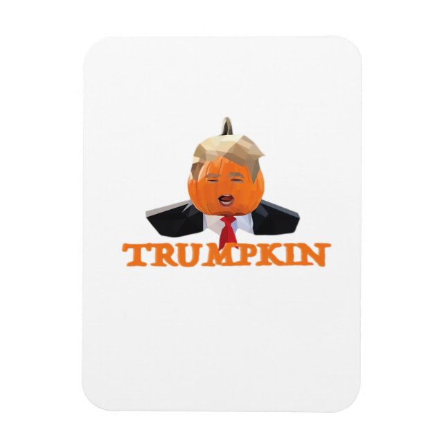 Imán Halloween Trumpkin (Vertical)
