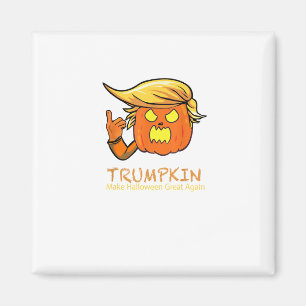 Imán Halloween Trumpkin Funny - Diseño de Disfraces Clá