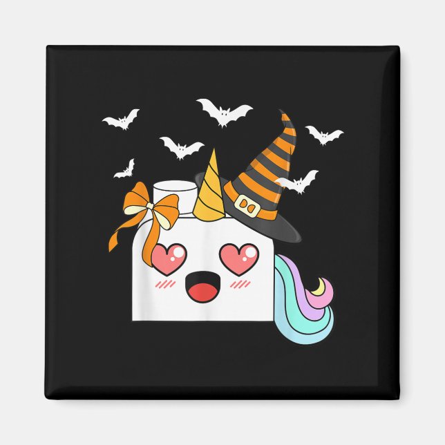 Imán Halloween Unicornio Master Builder Blocks Building (Frente)