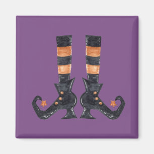 Imán Halloween Witch Feet