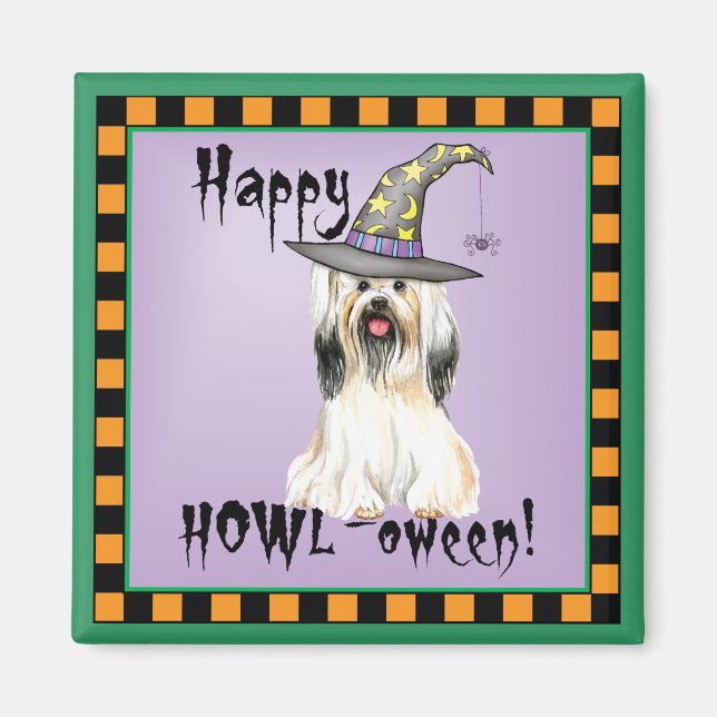 Imán Halloween Witch Magnet (Frente)
