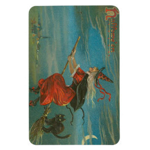 Imán Halloween Witch Magnet
