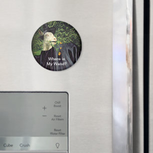Imán Halloween Wizard Goat Magnet