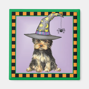 Imán Halloween Yorkie