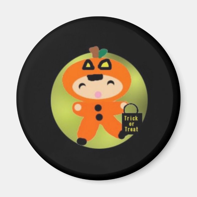 Imán halloweenetetrick (Frente)