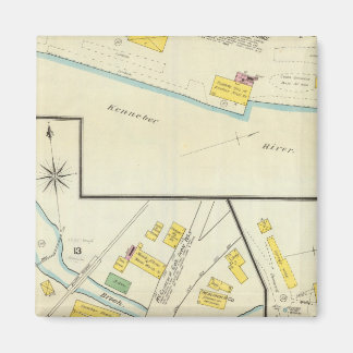 Imán Hallowell, Kennebec County y Maine 4