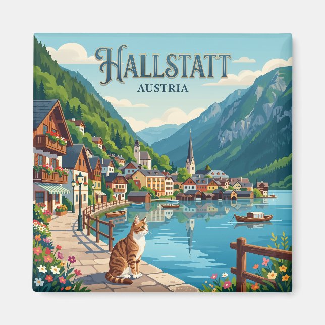 Imán Hallstatt Austria (Frente)