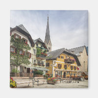 Hallstatt, fotografía pintoresca de Austria,