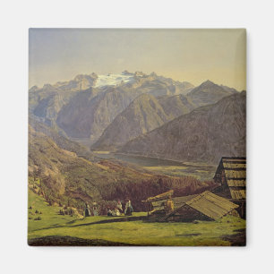 Imán Hallstatter-See (aceite sobre lienzo)
