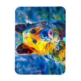 Imán Halo: Retrato de un pastor alemán