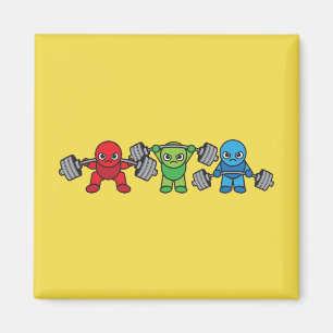 Imán Halterofilia - Cuartel, prensa, levantamiento de l