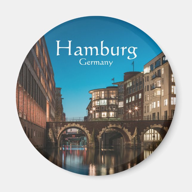 Imán Hamburg Ellerntorsbrücke (Frente)