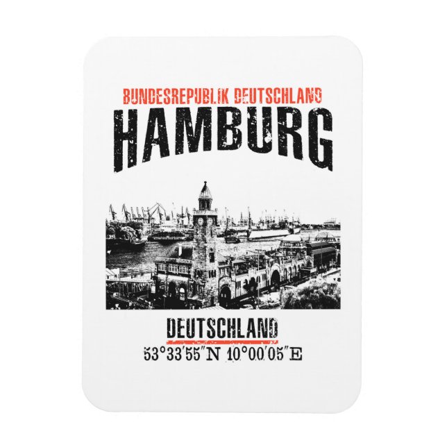 Imán Hamburgo (Vertical)